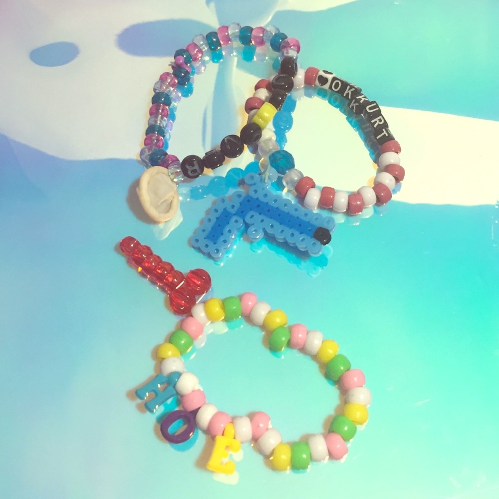 3-Piece Rave Kandi Bracelets - xs HOELIFE set
